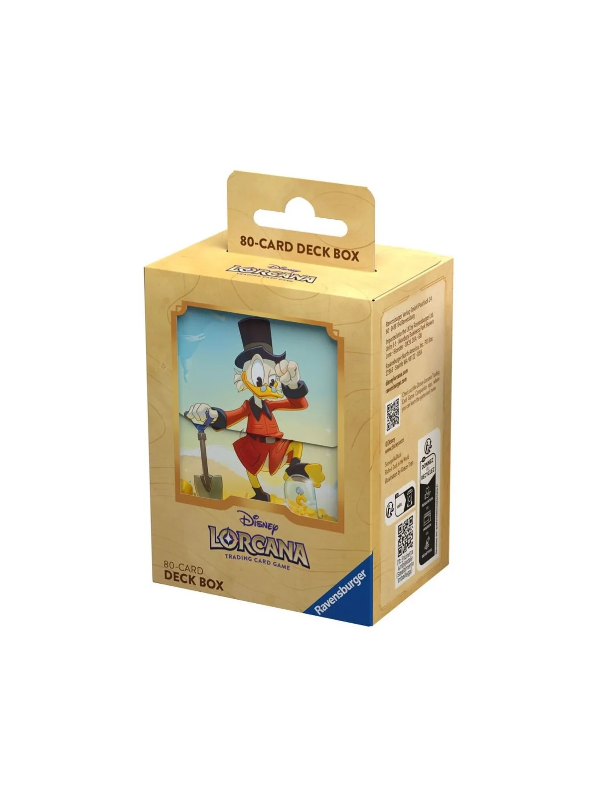 Disney Lorcana TCG Caja de Baraja Gilito McPato (Inglés) de Ravensburger en Disney Lorcana | La Cueva Roja