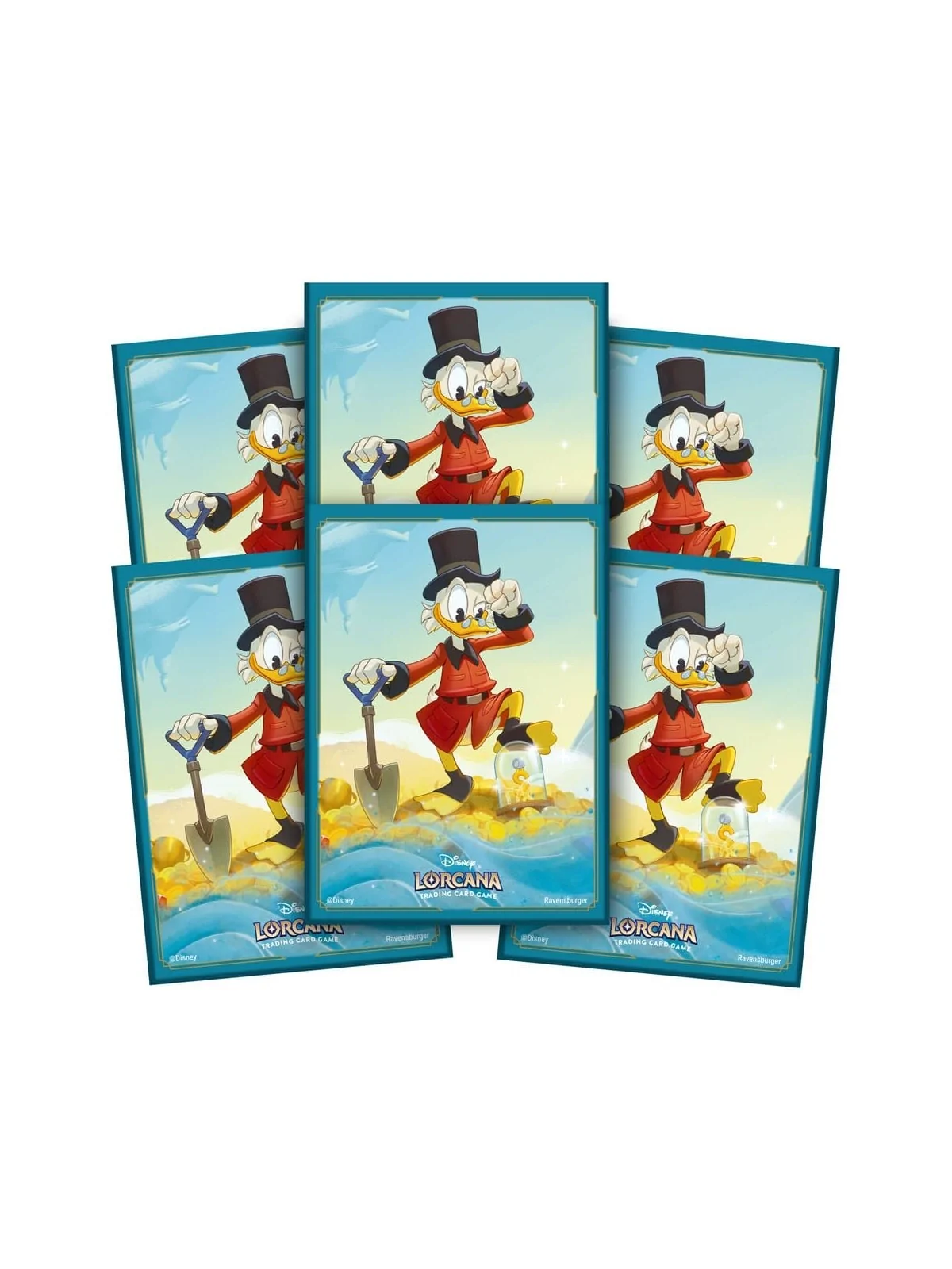 Disney Lorcana TCG Fundas de Cartas Gilito McPato (Inglés) de Ravensburger en Disney Lorcana | La Cueva Roja