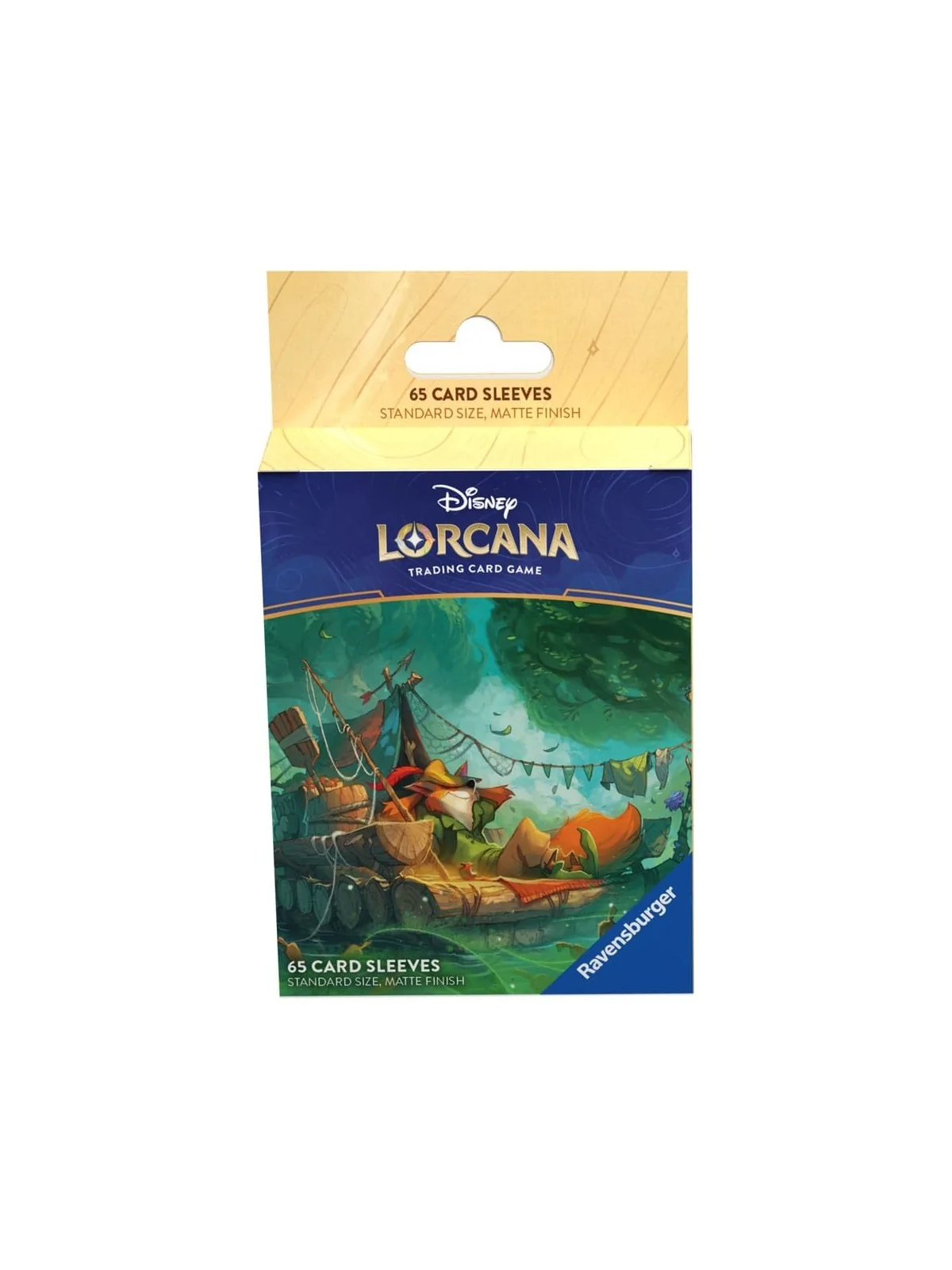 Disney Lorcana TCG Fundas de Cartas Robin Hood (Inglés) de Ravensburger en Disney Lorcana | La Cueva Roja