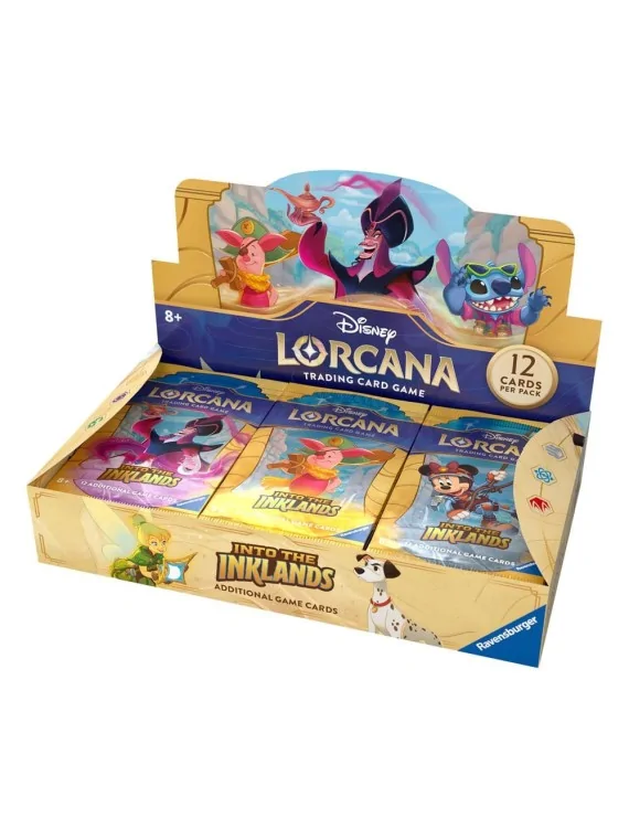 Disney Lorcana TCG Into the Inkland Sobres Expositor (Inglés) de Ravensburger en Disney Lorcana | La Cueva Roja