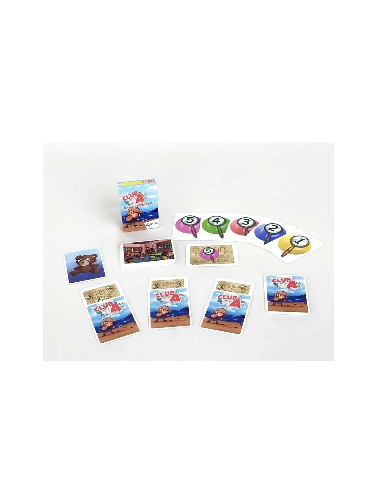 Club A: Max El Detective de Atomo Games en Juegos de Cartas | La Cueva Roja