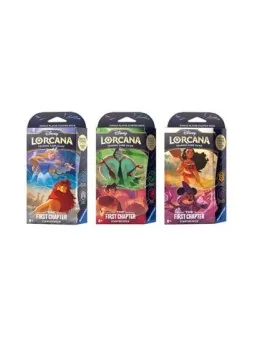 Disney Lorcana TCG The First Chapter Mazos de Inicio Pack (Inglés) de Ravensburger en Disney Lorcana | La Cueva Roja