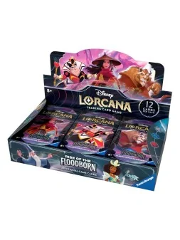 Disney Lorcana TCG Rise of the Floodborn Sobres Expositor (Inglés) de Ravensburger en Disney Lorcana | La Cueva Roja