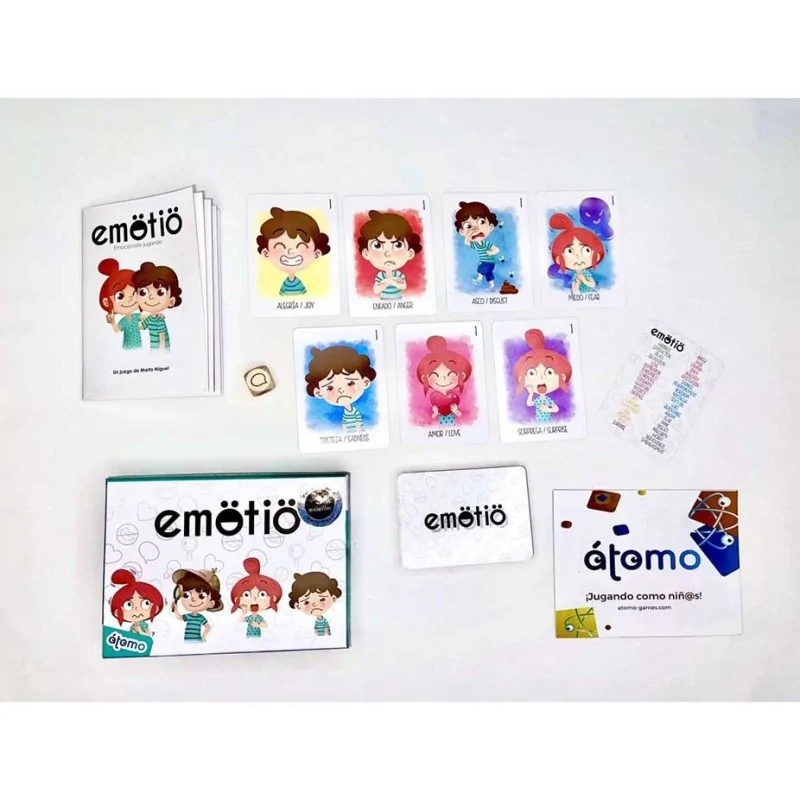 Emotio de Atomo Games en Juegos de Cartas | La Cueva Roja