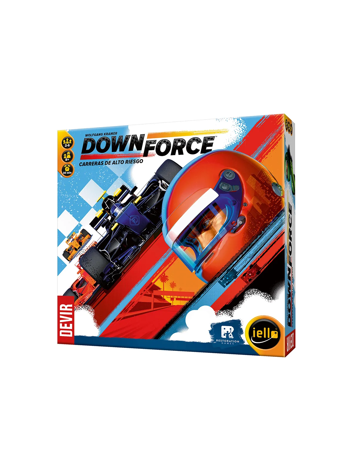 Downforce de Devir en Juegos de Tablero | La Cueva Roja