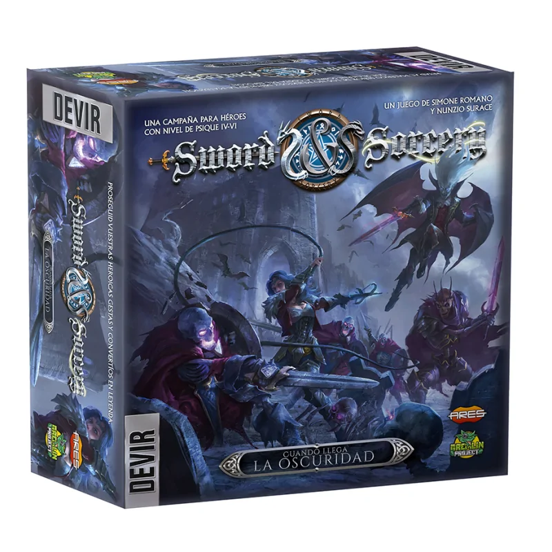 Sword and Sorcery: Cuando llega la Oscuridad de Devir en Juegos de Tablero | La Cueva Roja