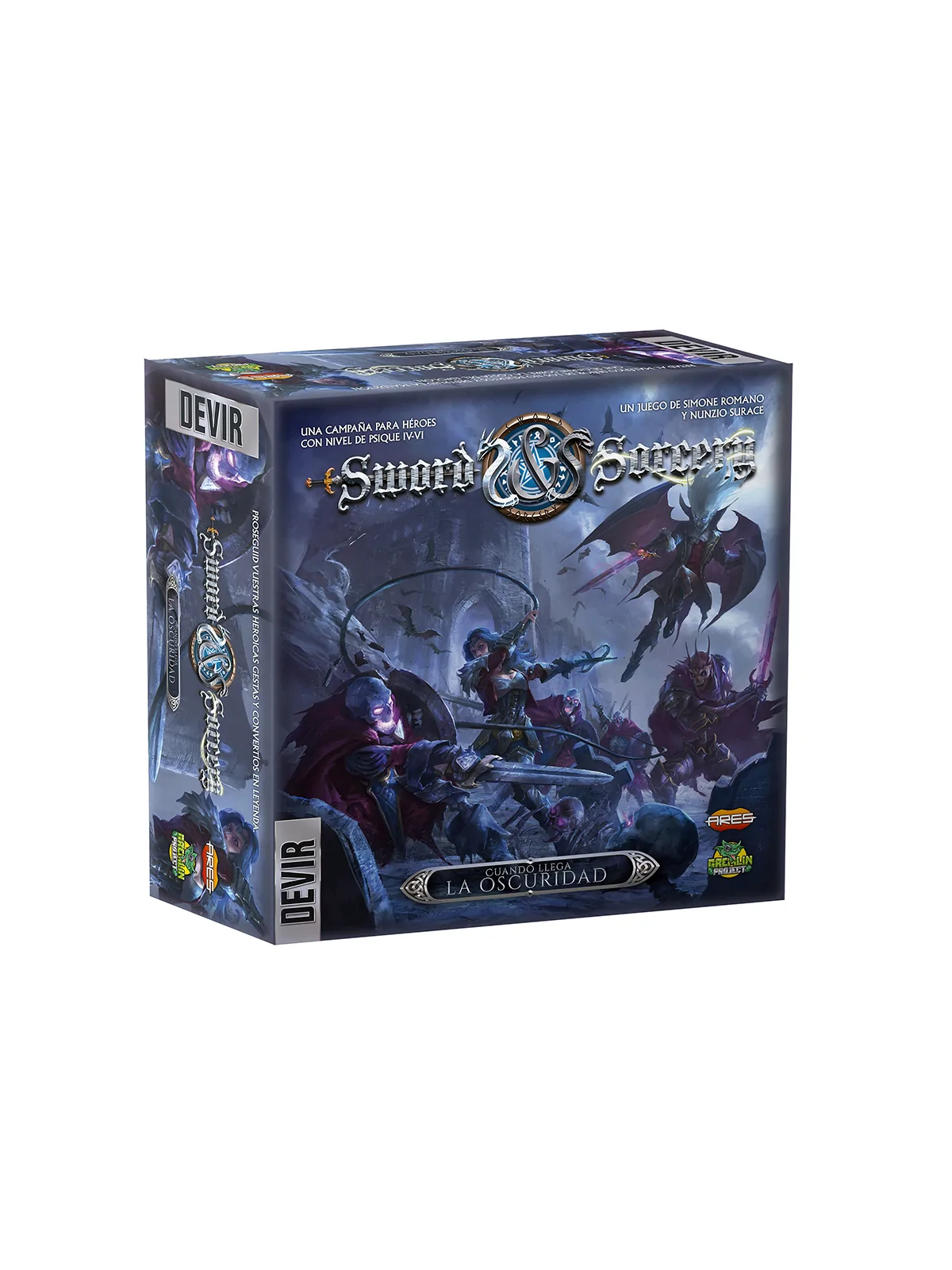 Sword and Sorcery: Cuando llega la Oscuridad de Devir en Juegos de Tablero | La Cueva Roja