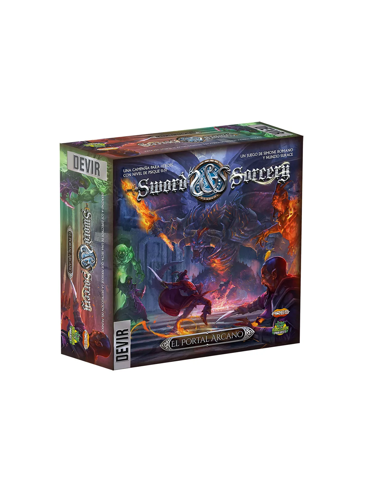 Sword and Sorcery: Portal Arcano de Devir en Juegos de Tablero | La Cueva Roja