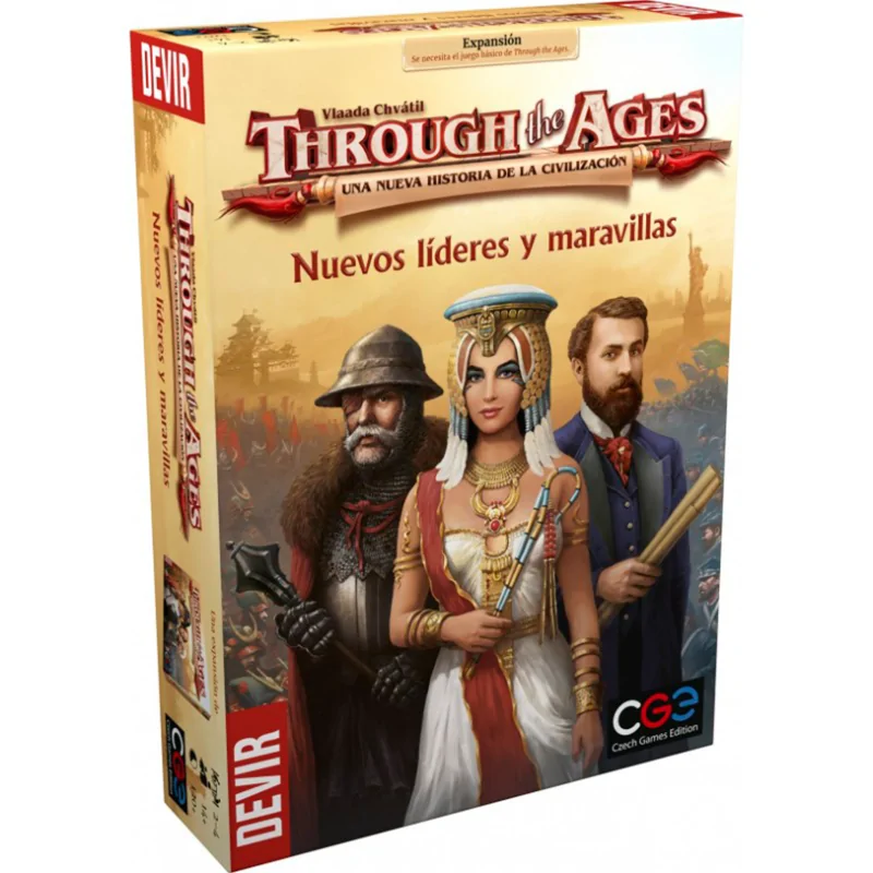 Through the Ages: Nuevos Lideres y Maravillas de Devir en Juegos de Tablero | La Cueva Roja