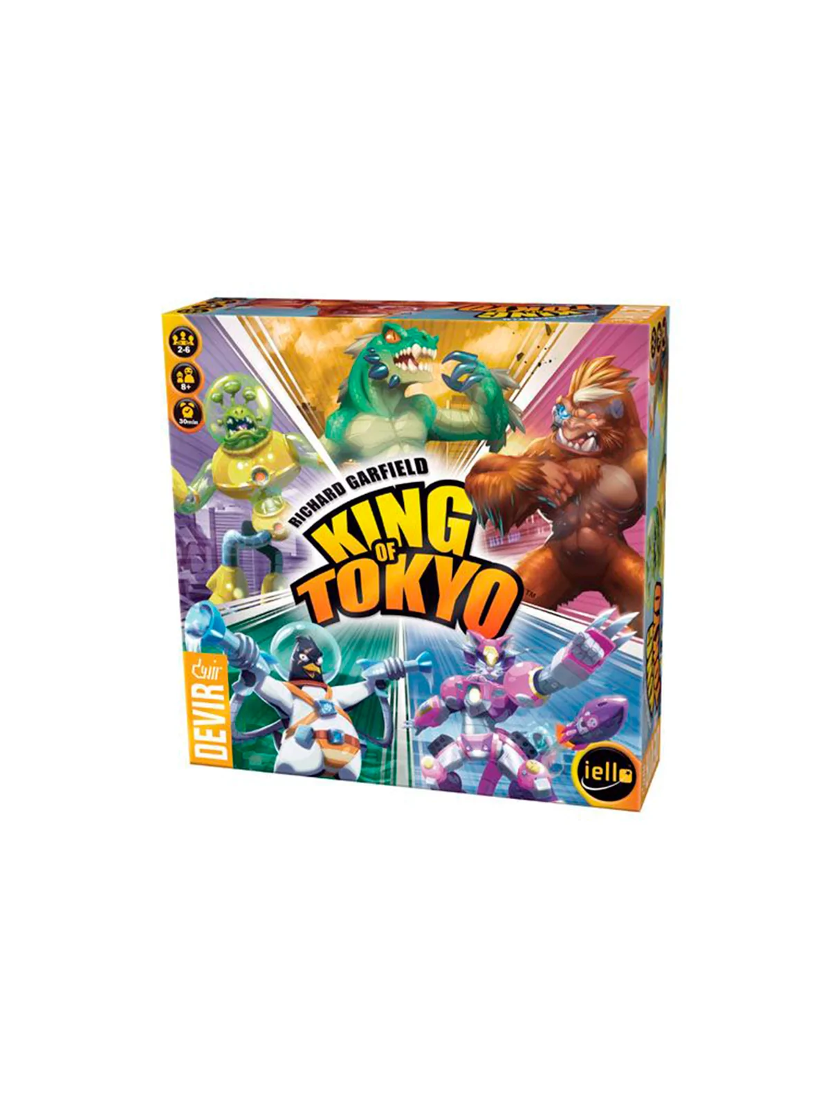King of Tokyo de Devir en Juegos de Tablero | La Cueva Roja