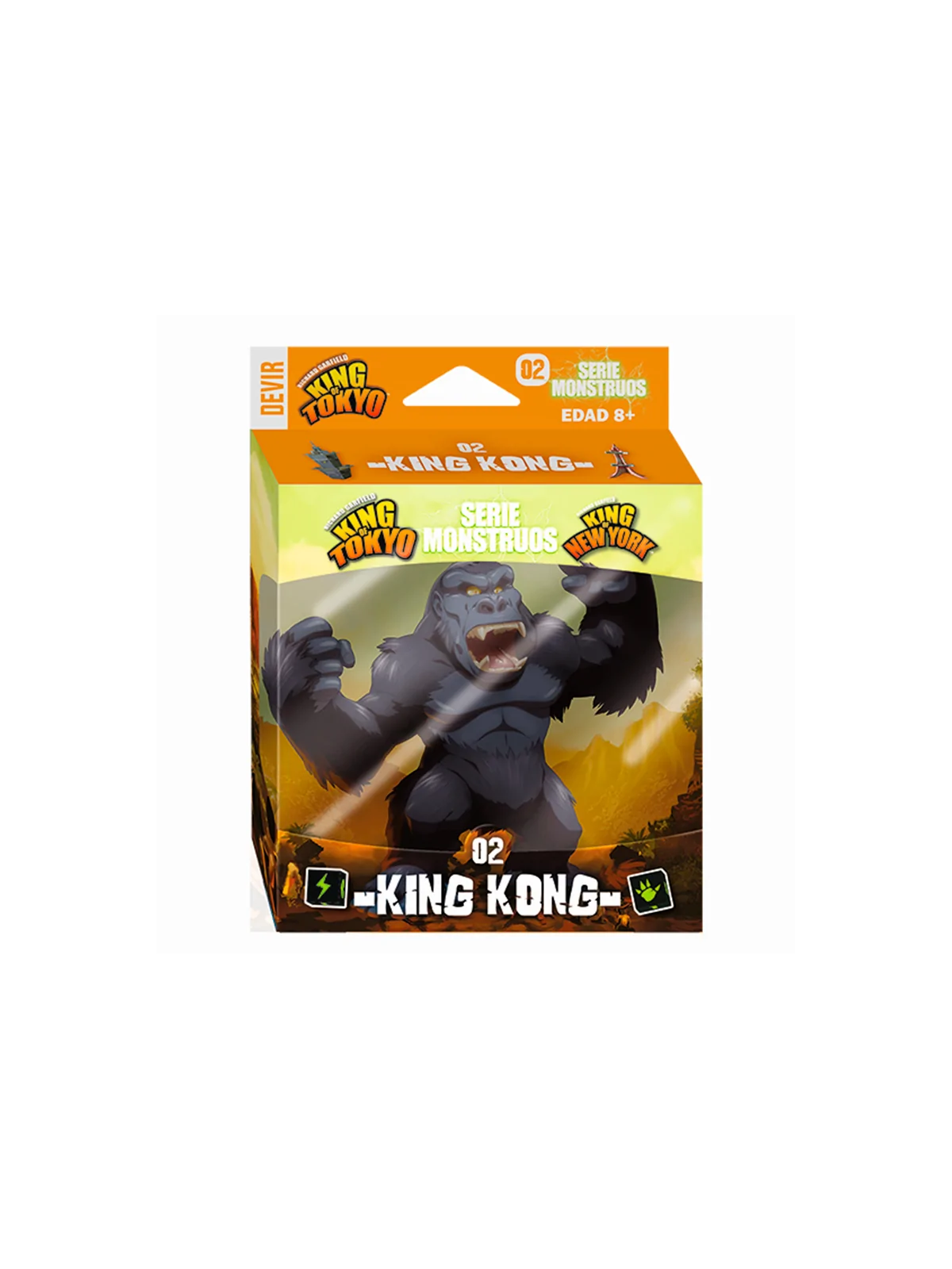 King of Tokyo New York Serie Monstruos: King Kong de Devir en Juegos de Tablero | La Cueva Roja