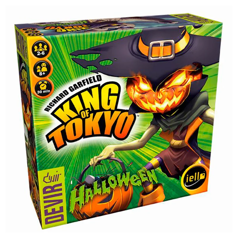 King of Tokyo: Halloween de Devir en Juegos de Tablero | La Cueva Roja