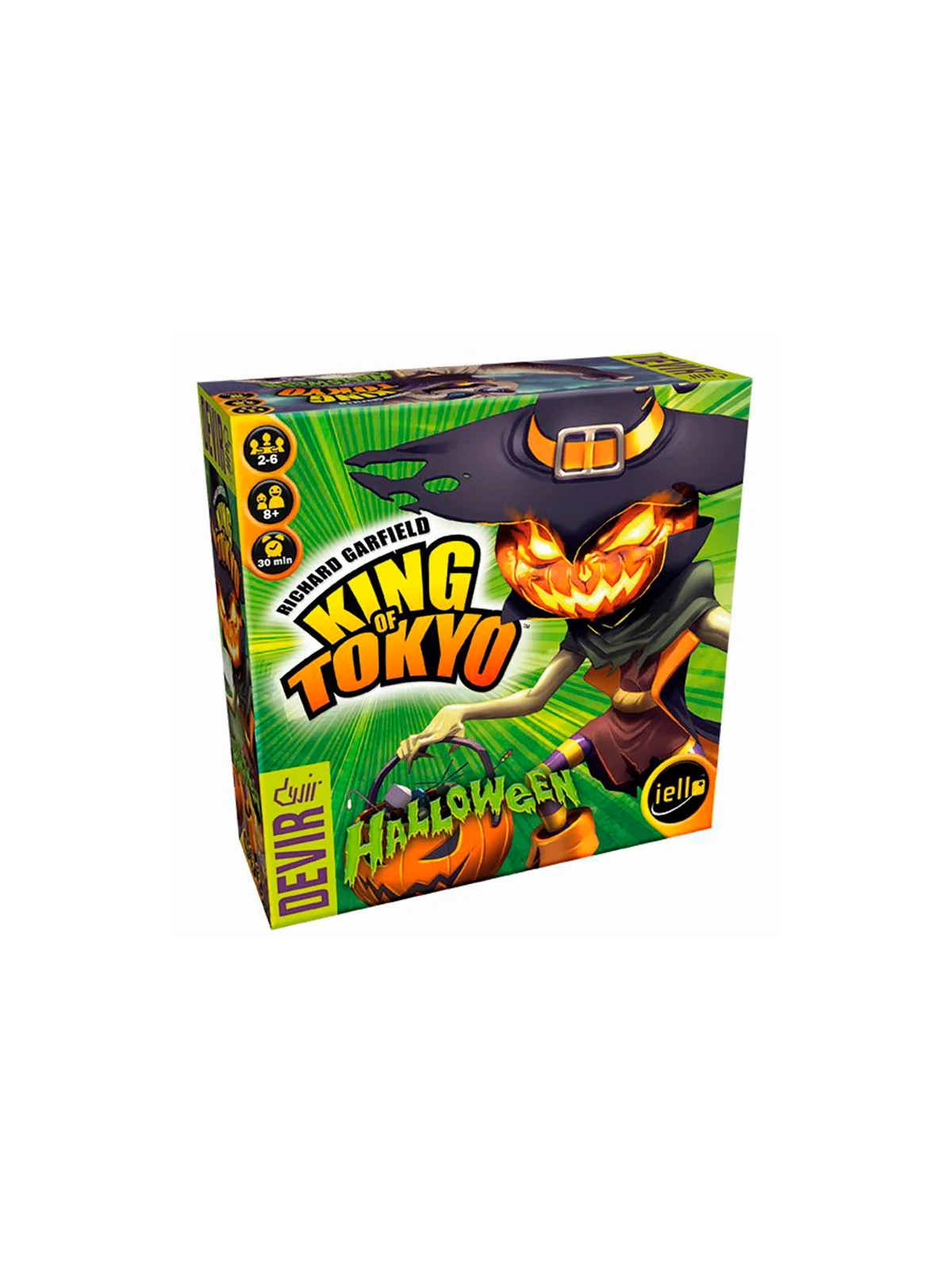 King of Tokyo: Halloween de Devir en Juegos de Tablero | La Cueva Roja