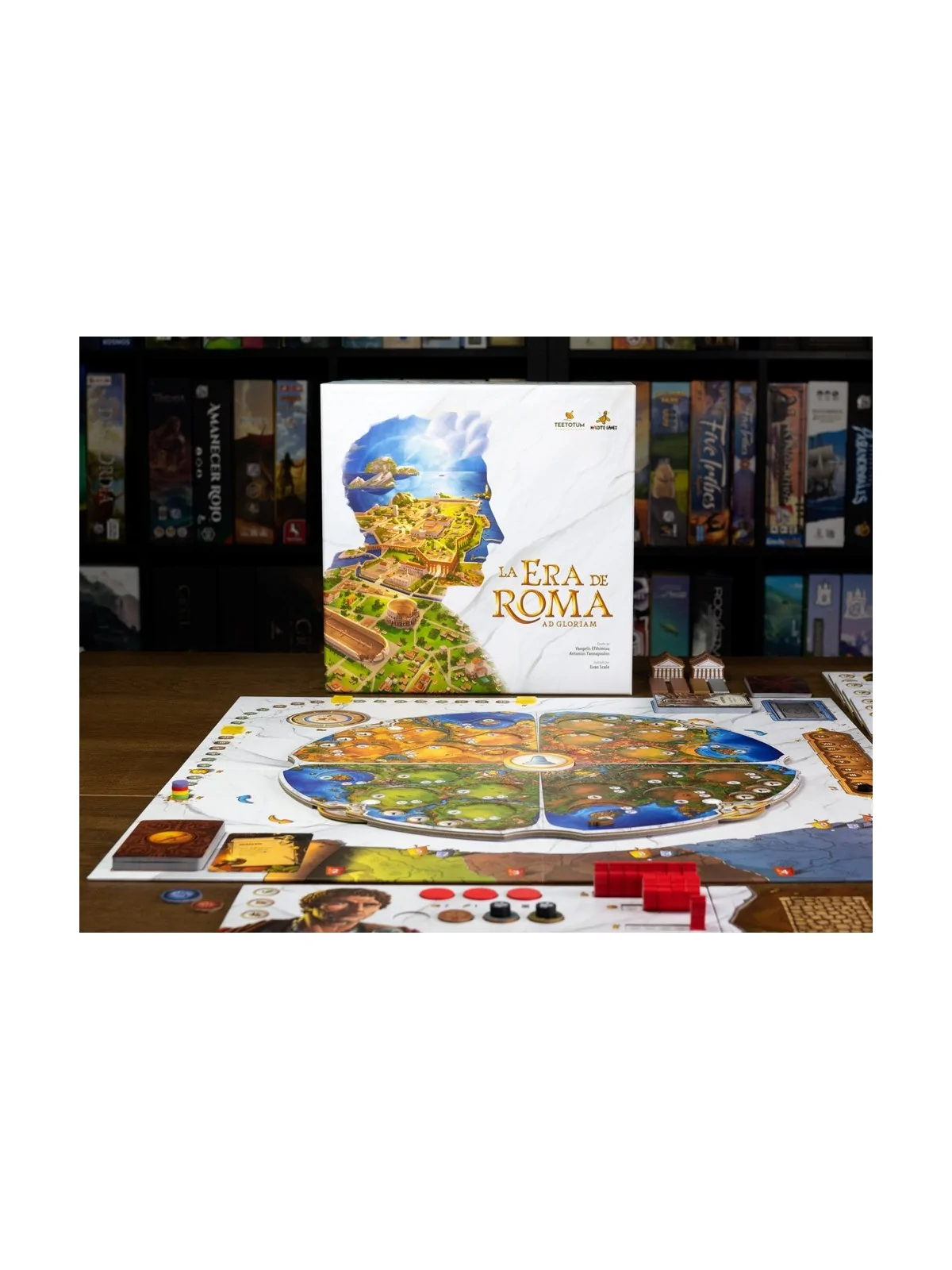 La Era de Roma de Maldito Games en Juegos de Tablero | La Cueva Roja