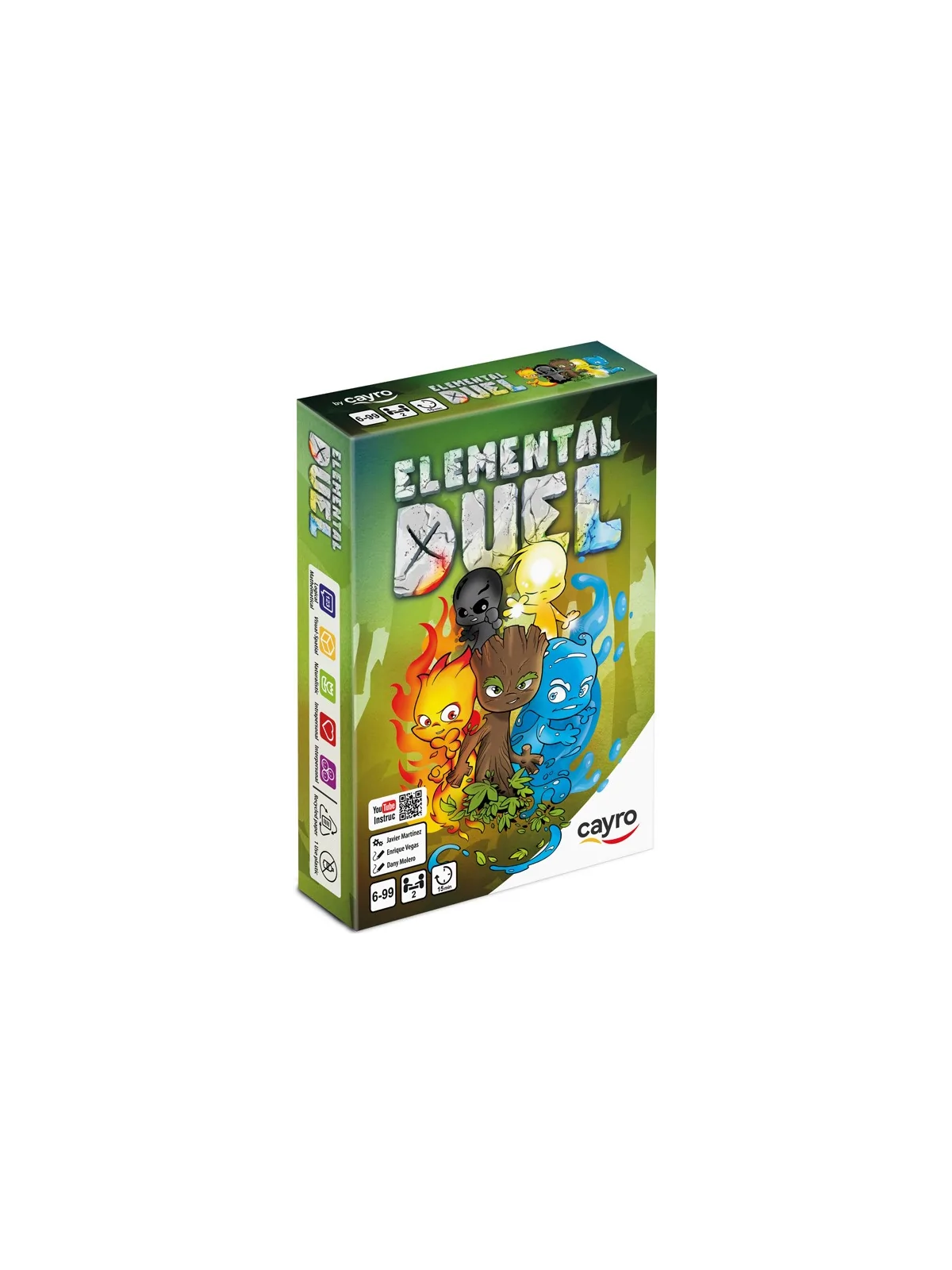 Elemental Duel de Cayro en Juegos de Tablero | La Cueva Roja