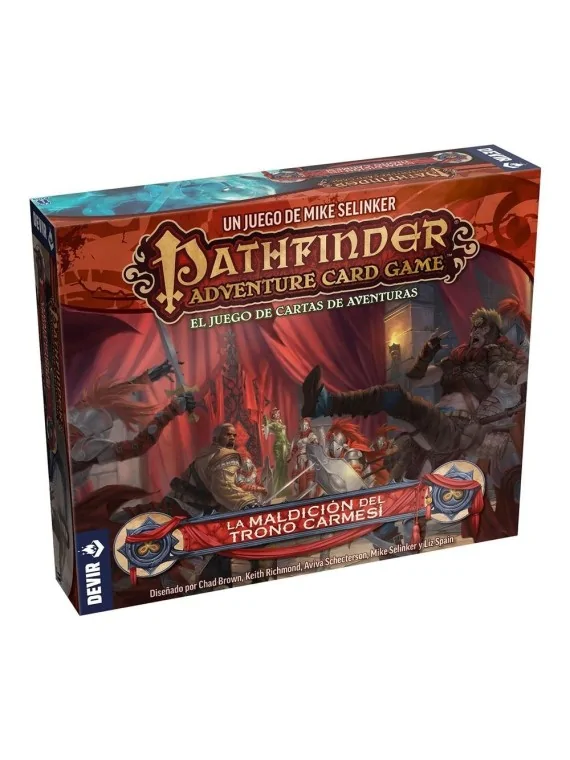 La Maldición del Trono Carmesí: Expansión Juego de Cartas de Aventuras de Pathfinder de Devir en Juegos de Tablero | La Cueva Ro