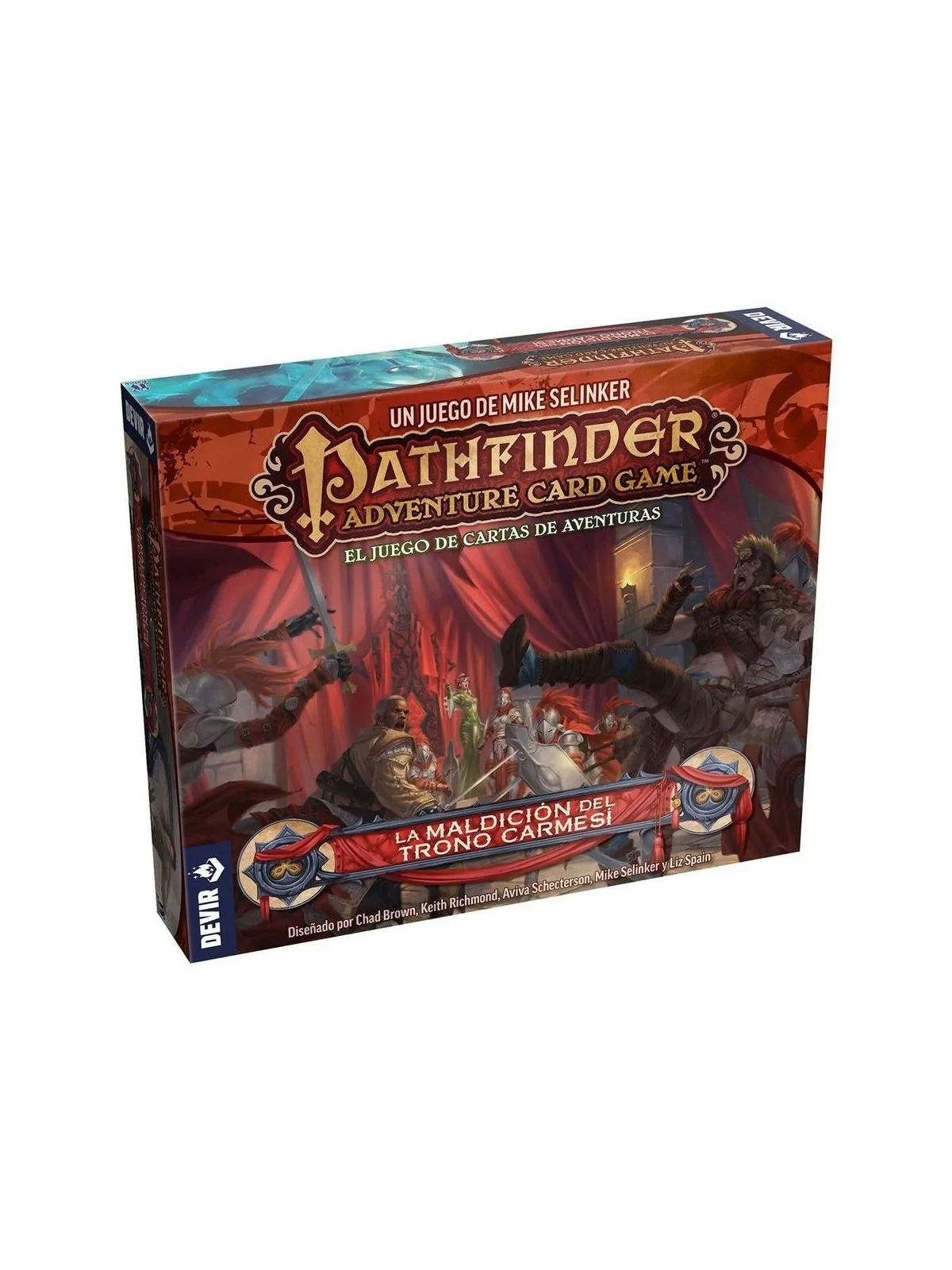 La Maldición del Trono Carmesí: Expansión Juego de Cartas de Aventuras de Pathfinder de Devir en Juegos de Tablero | La Cueva Ro