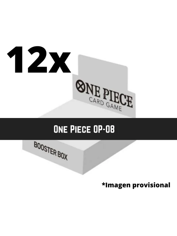 OPCG: Case Two Legends Booster Box OP08 EN de Bandai en One Piece Card Game | La Cueva Roja