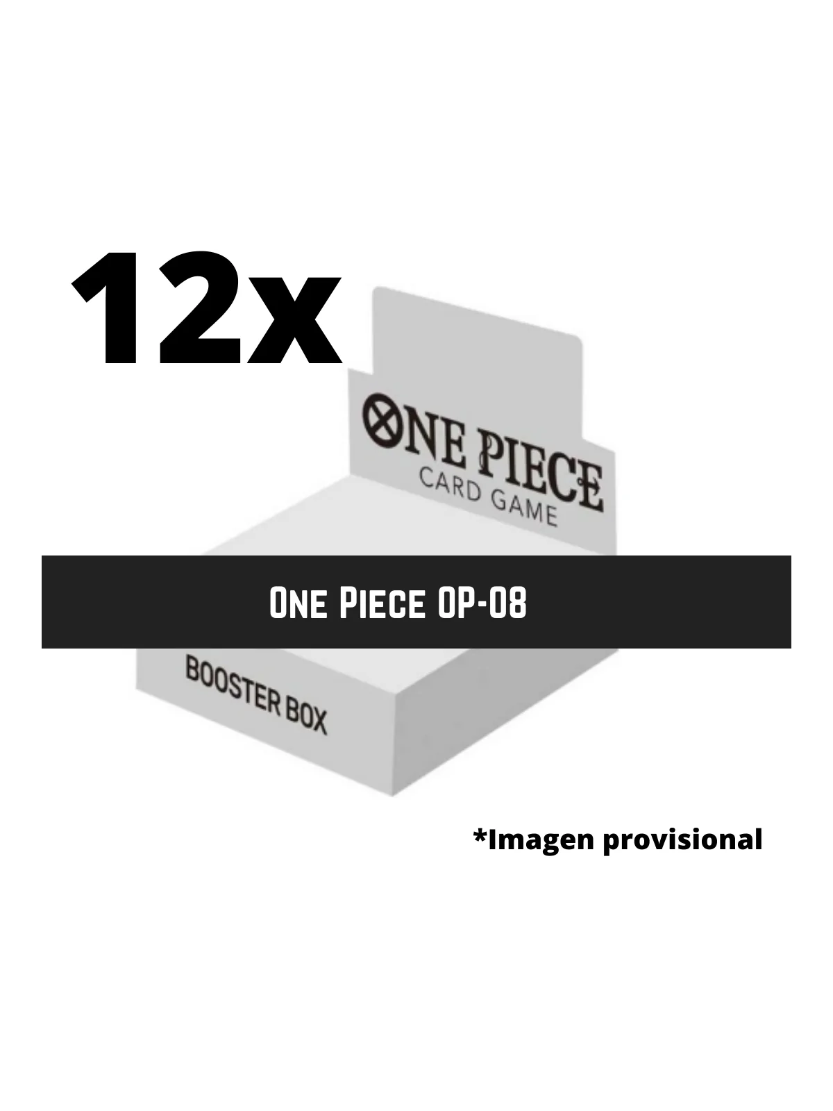 OPCG: Case Two Legends Booster Box OP08 EN de Bandai en One Piece Card Game | La Cueva Roja