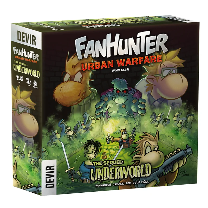 Fanhunter - Urban Warfare The Sequel: Underworld de Devir en Juegos de Tablero | La Cueva Roja