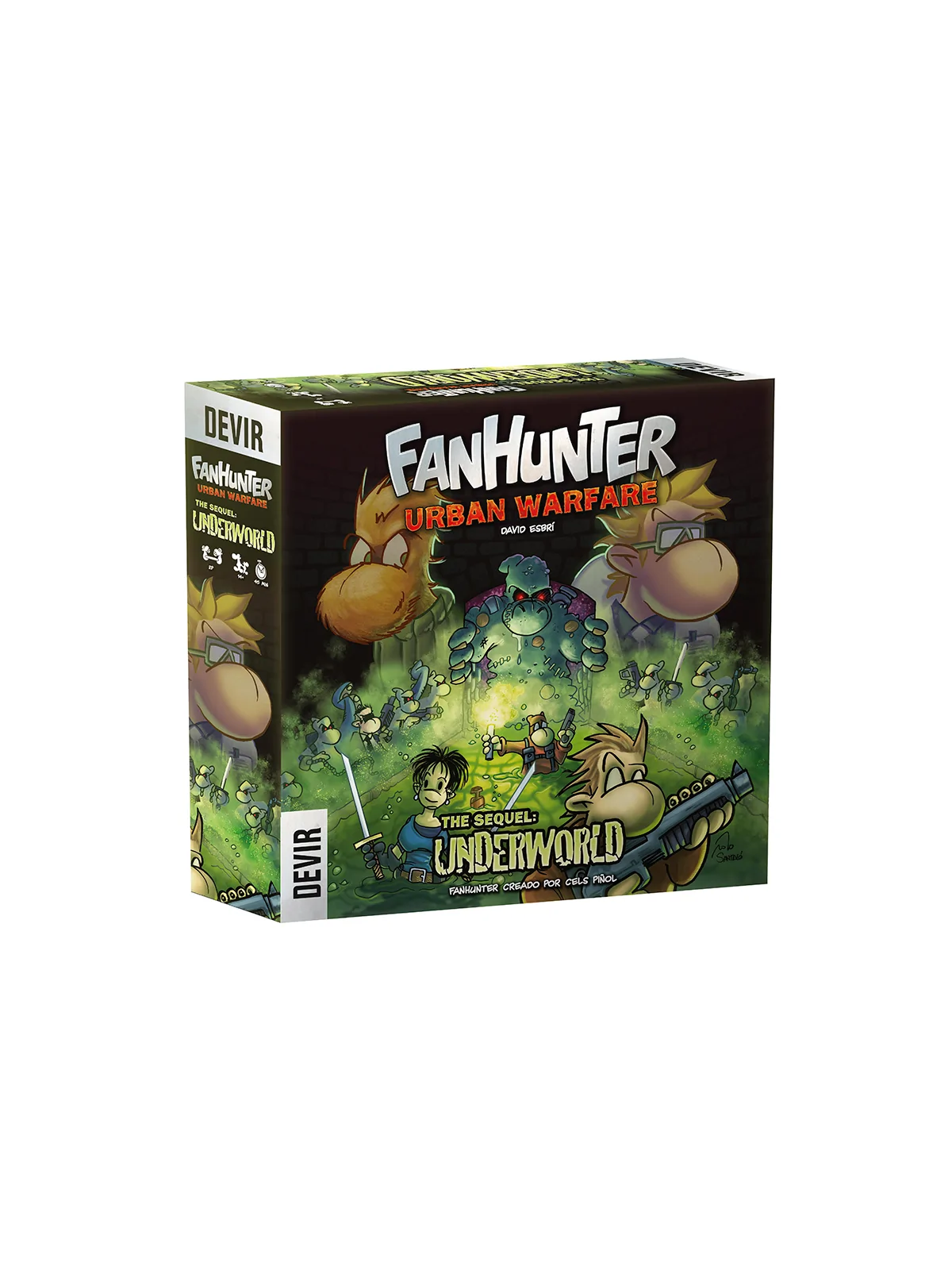 Fanhunter - Urban Warfare The Sequel: Underworld de Devir en Juegos de Tablero | La Cueva Roja