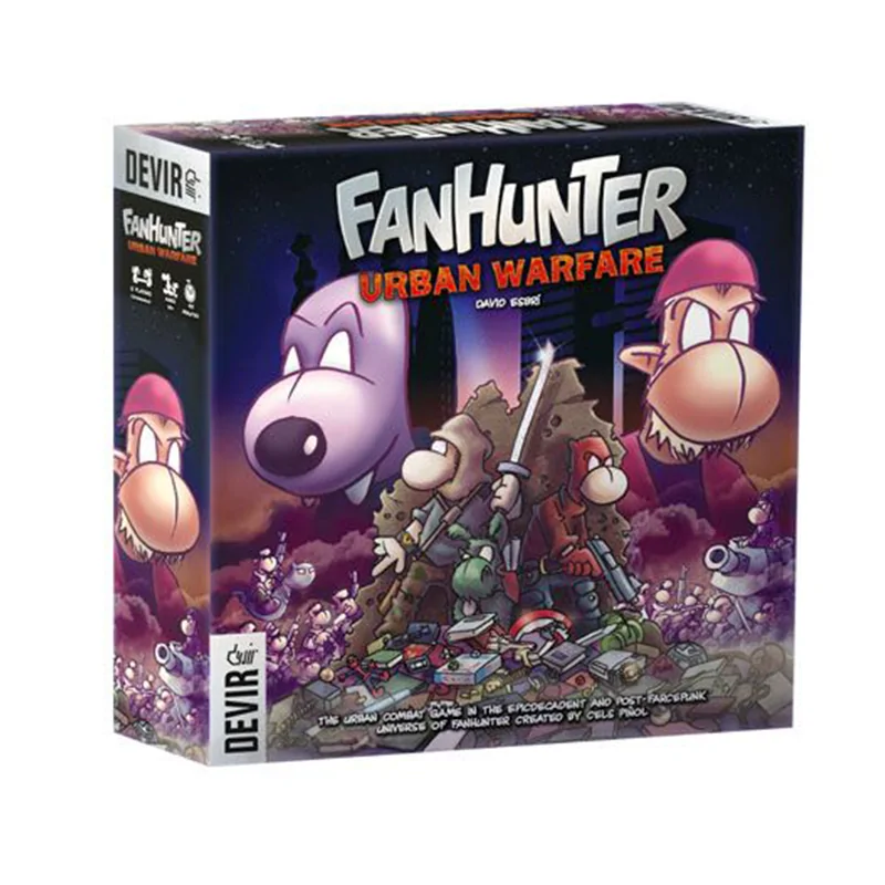 Fanhunter - Urban Warfare de Devir en Juegos de Tablero | La Cueva Roja