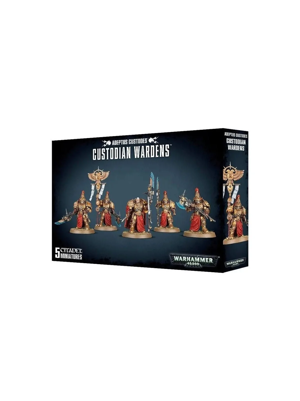 Warhammer 40.000: Adeptus Custodes - Custodian Wardens (01-11) de Games Workshop en WARHAMMER 40.000 | La Cueva Roja