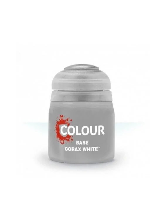 Warhammer Colour: Base Corax White 12 ml (21-52) de Games Workshop en Warhammer Colour | La Cueva Roja