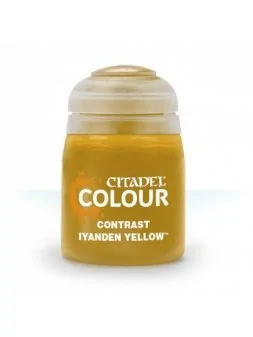 Warhammer Colour: Contrast Iyanden Yellow 18 ml (29-10) de Games Workshop en Warhammer Colour | La Cueva Roja