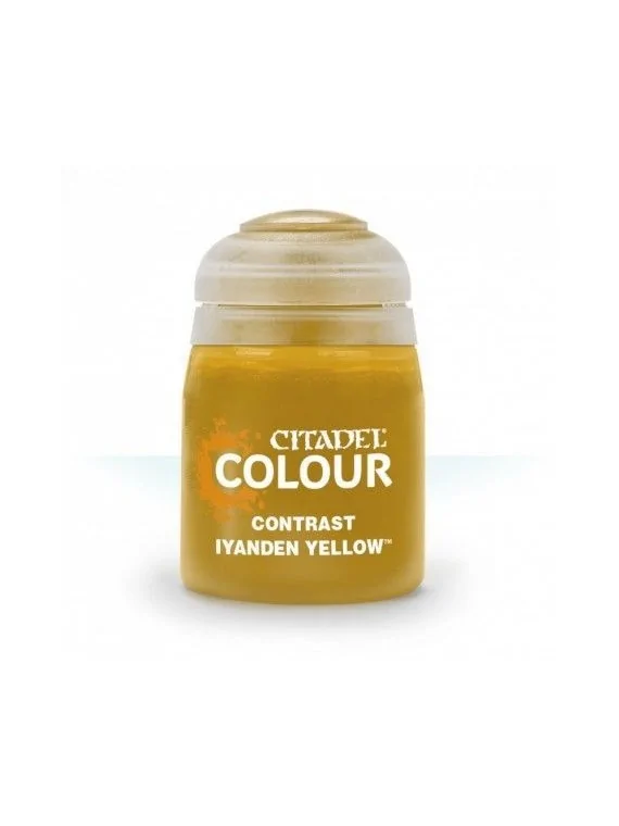 Warhammer Colour: Contrast Iyanden Yellow 18 ml (29-10) de Games Workshop en Warhammer Colour | La Cueva Roja