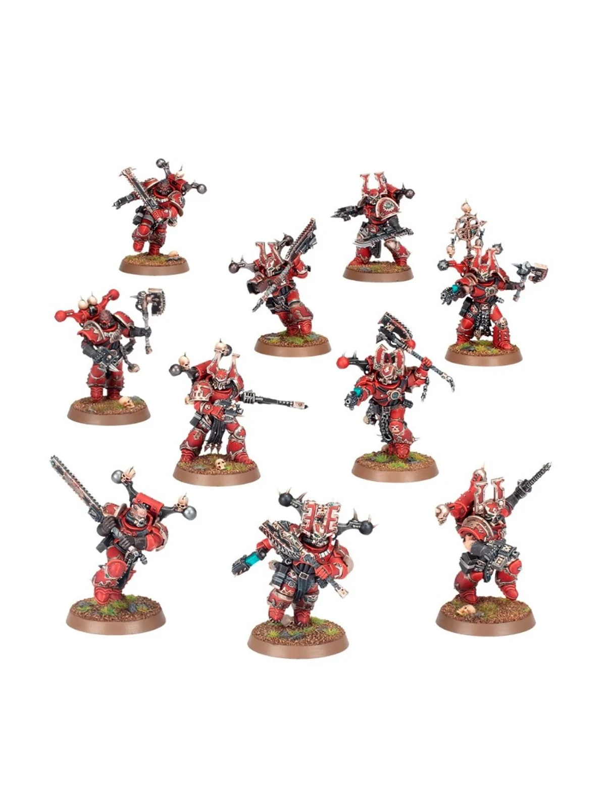 Warhammer 40.000: World Eaters Berserker de Khorne (43-10) de Games Workshop en WARHAMMER 40.000 | La Cueva Roja