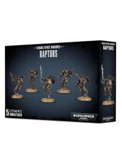 Warhammer 40.000: Chaos Space Marines Raptors (43-13) de Games Workshop en WARHAMMER 40.000 | La Cueva Roja
