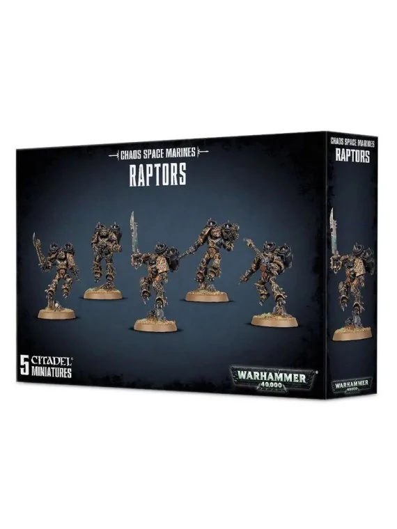 Warhammer 40.000: Chaos Space Marines Raptors (43-13) de Games Workshop en WARHAMMER 40.000 | La Cueva Roja