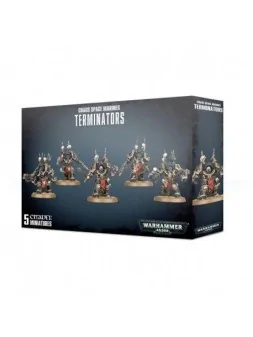 Warhammer 40.000: Chaos Space Marines Terminators (43-19) de Games Workshop en WARHAMMER 40.000 | La Cueva Roja