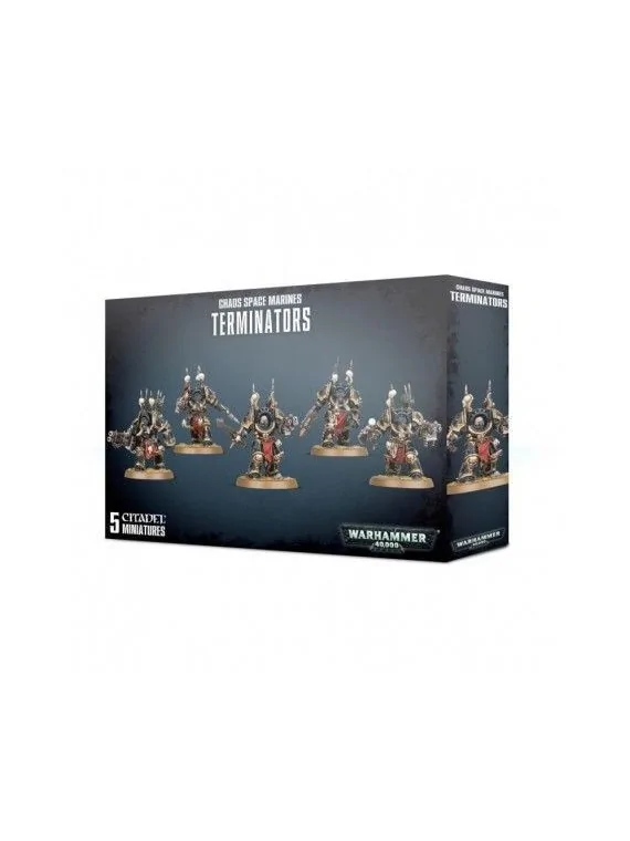 Warhammer 40.000: Chaos Space Marines Terminators (43-19) de Games Workshop en WARHAMMER 40.000 | La Cueva Roja