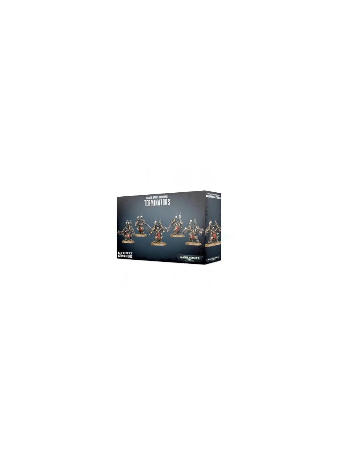 Warhammer 40.000: Chaos Space Marines Terminators (43-19) de Games Workshop en WARHAMMER 40.000 | La Cueva Roja