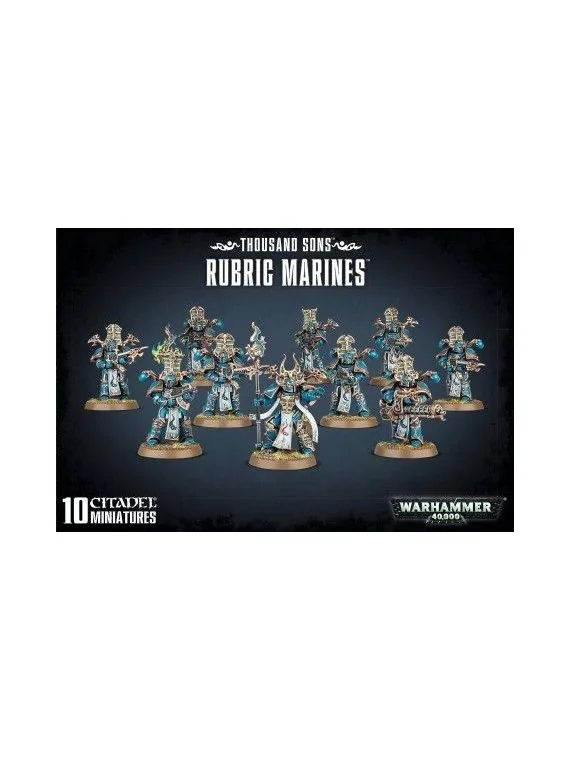 Warhammer 40.000: Thousand Sons Sons Rubric Marines (43-35) de Games Workshop en WARHAMMER 40.000 | La Cueva Roja