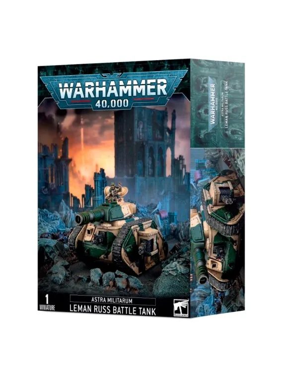 Warhammer 40.000: Astra Militarum - Tanque Leman Russ (47-06) de Games Workshop en WARHAMMER 40.000 | La Cueva Roja