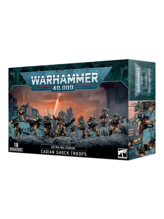Warhammer 40.000: Tropas de choque de Cadia (47-33) de Games Workshop en WARHAMMER 40.000 | La Cueva Roja