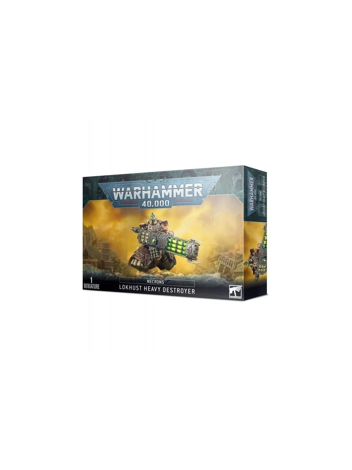 Warhammer 40.000: Necrons - Destructor Pesado Lokhust (49-28) de Games Workshop en WARHAMMER 40.000 | La Cueva Roja