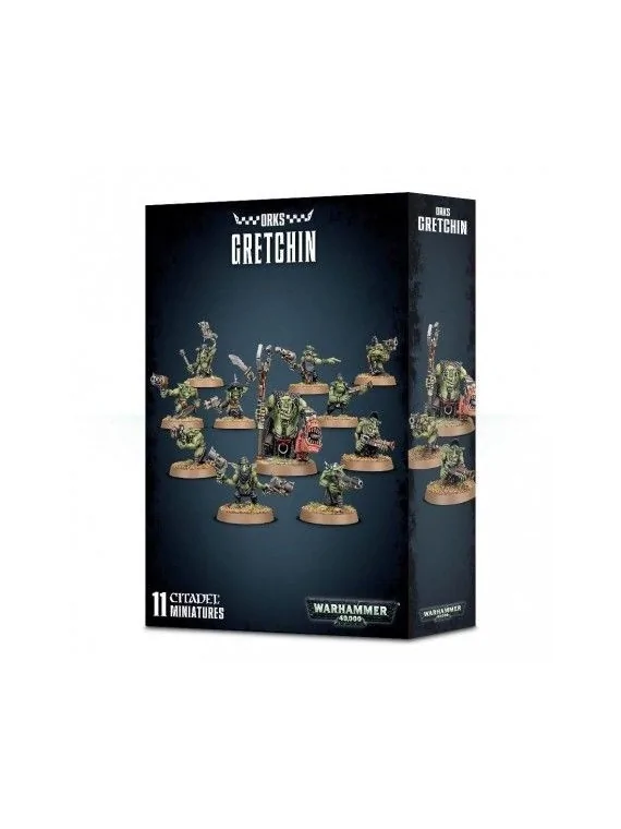 Warhammer 40.000: Orks - Gretchin (50-16) de Games Workshop en WARHAMMER 40.000 | La Cueva Roja