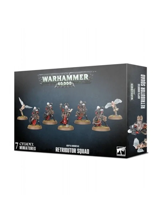 Warhammer 40.000: Adepta Sororitas - Retributor Squad (52-25) de Games Workshop en WARHAMMER 40.000 | La Cueva Roja