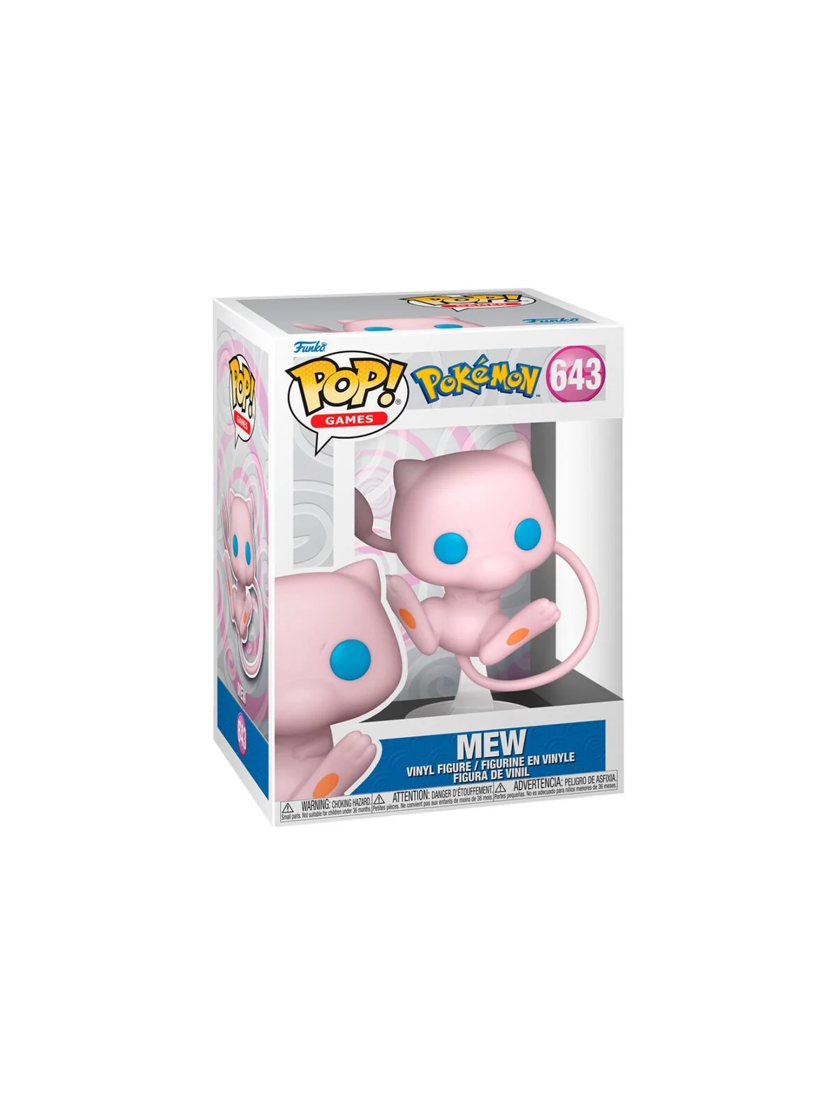 Funko POP! Pokémon: Mew (643) de Funko en Funko Pop | La Cueva Roja