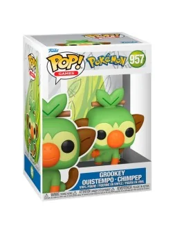 Funko POP! Pokémon: Grookey (957) de Funko en Funko Pop | La Cueva Roja