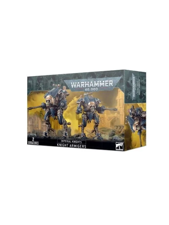Warhammer 40.000: Imperial Knights - Knight Armigers (54-20) de Games Workshop en WARHAMMER 40.000 | La Cueva Roja
