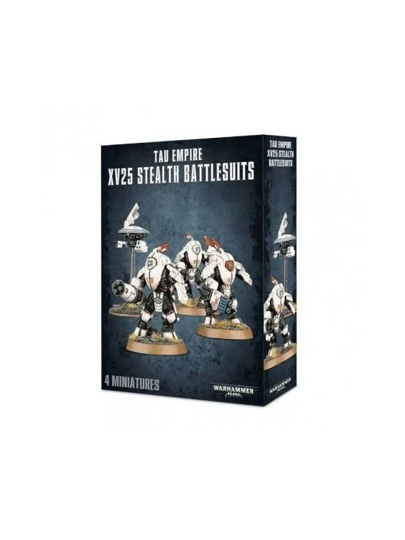 Warhammer 40.000: TAU Empire - XV25 Stealth Battlesuits (56-14) de Games Workshop en WARHAMMER 40.000 | La Cueva Roja