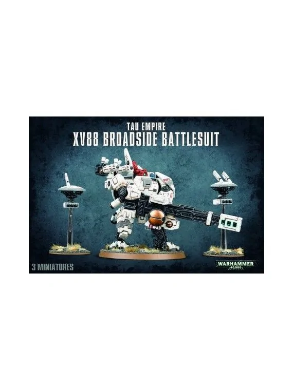 Warhammer 40.000: TAU Empire: XV88 Broadside Battlesuit (56-15) de Games Workshop en WARHAMMER 40.000 | La Cueva Roja