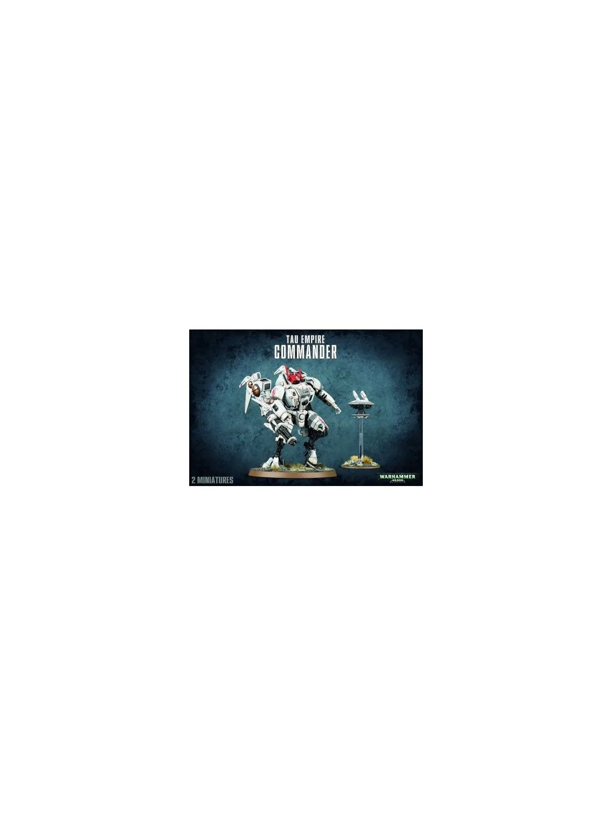 Warhammer 40.000: TAU Empire: Commander (56-22) de Games Workshop en WARHAMMER 40.000 | La Cueva Roja