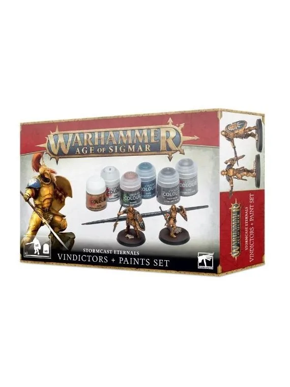 Warhammer Age of Sigmar: Stormcast Eternals + Set de Pintura (60-10) de Games Workshop en WARHAMMER AGE OF SIGMAR | La Cueva Roj