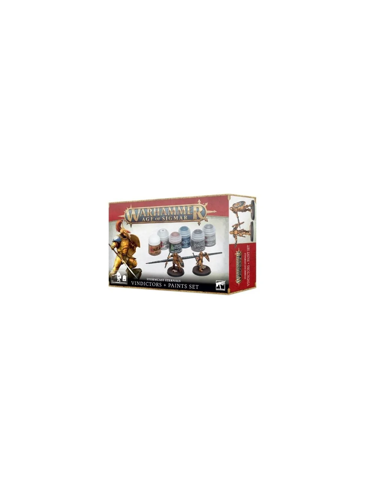 Warhammer Age of Sigmar: Stormcast Eternals + Set de Pintura (60-10) de Games Workshop en WARHAMMER AGE OF SIGMAR | La Cueva Roj